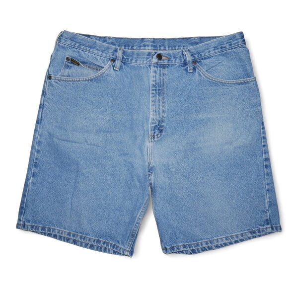 Vintage LEE Men’s Jean Shorts Tag Size 40 Actual 38 Denim Jorts Stonewashed GUC - Picture 2 of 9